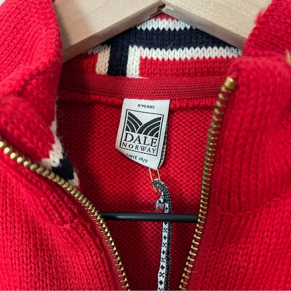 Dale of Norway Wool Sweater Kids Size 8 - Picture 5 of 5